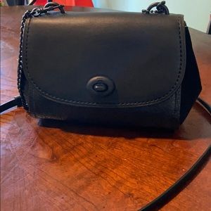 Faye black coach Crossbody
